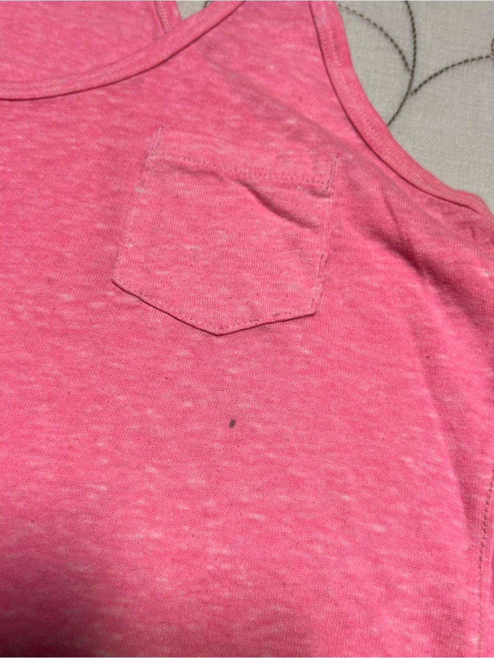 Under Armour Pink Racerback Pocket Tank Top 63.5 - Picture 3 of 6